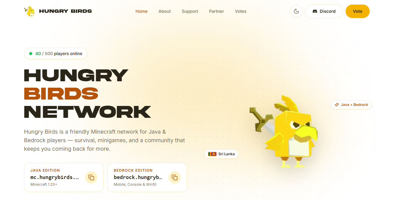Hungry Birds Network
